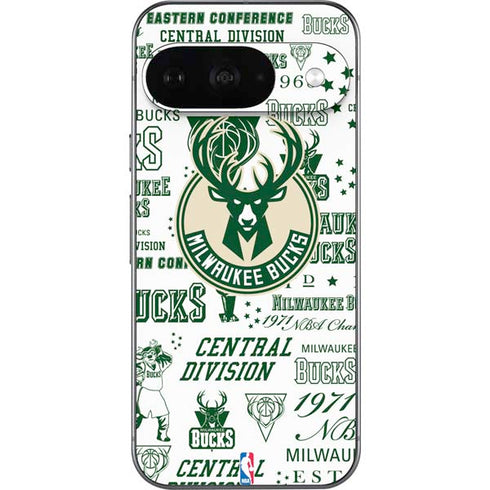 NBA Milwaukee Bucks Historic Blast New Google Pixel 9 Skin